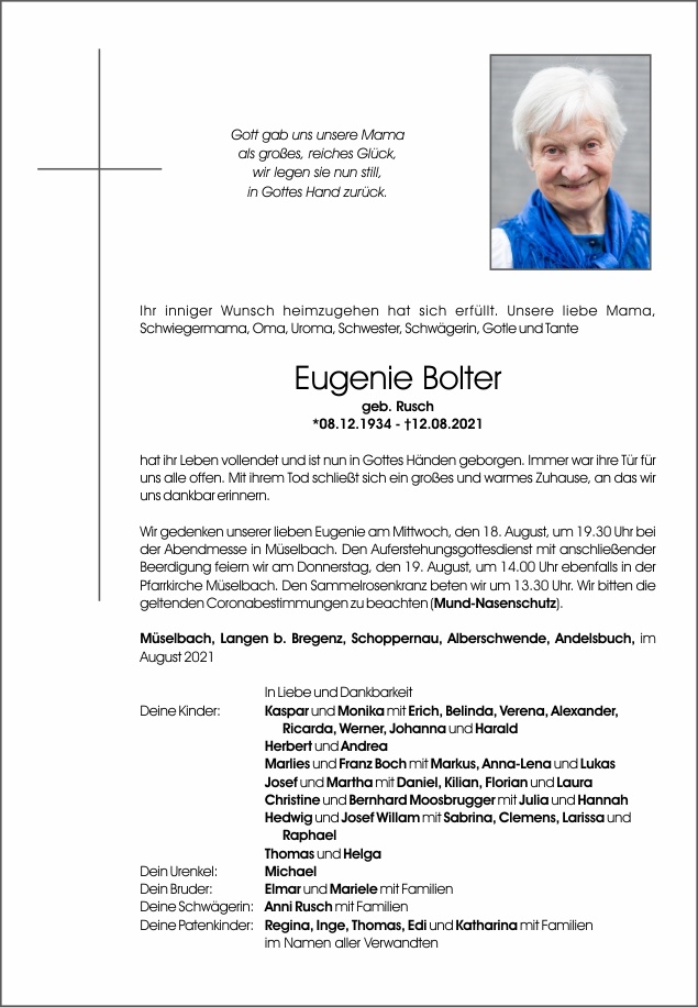 Eugenie Bolter